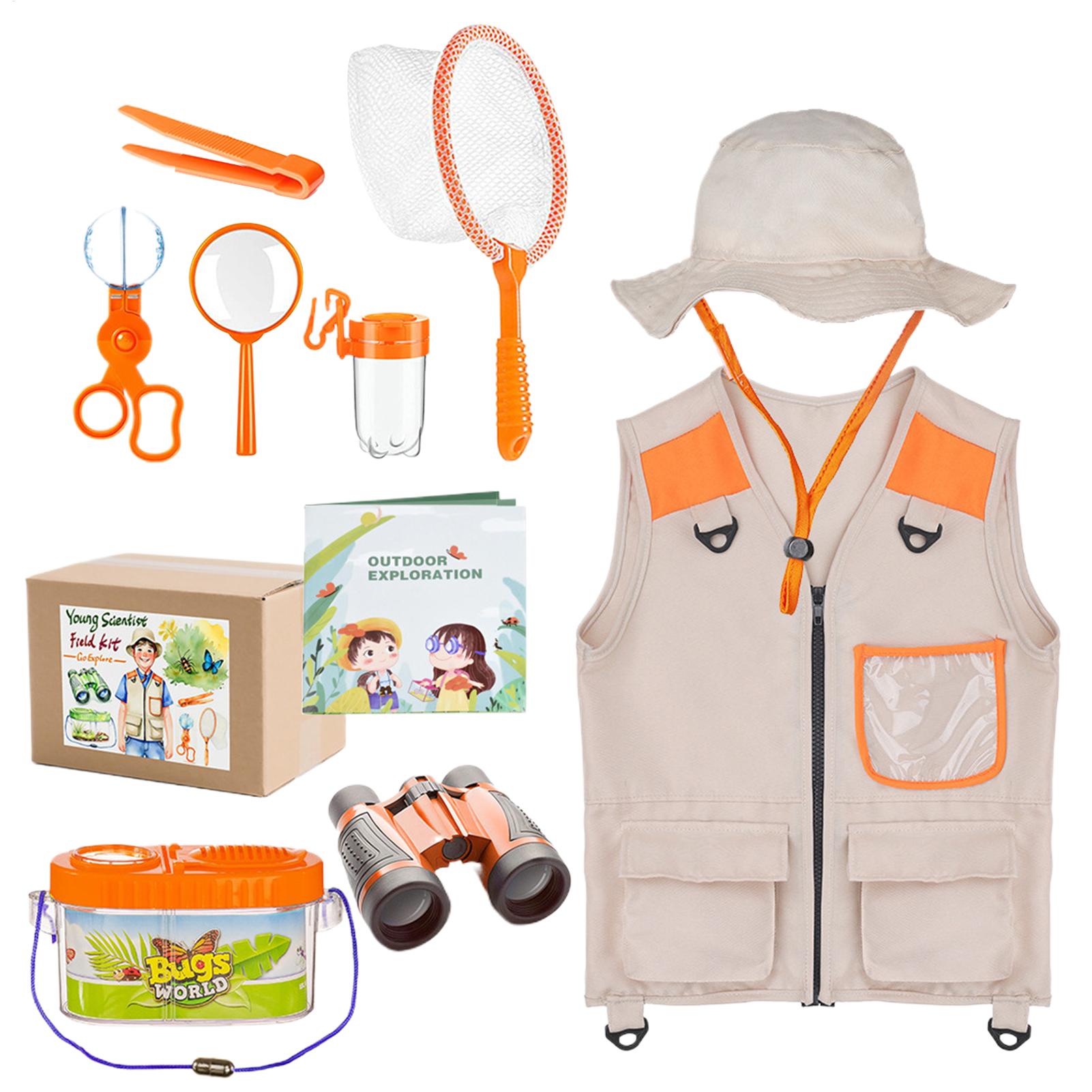 Outdoor Adventure Kit For Boys - Zestaw przygodowy dla dzieci z kapeluszem,