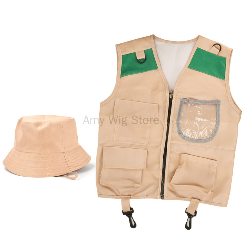 Outdoor Adventure Kit For Boys - Kostium dla dzieci Explorer Kamizelka i
