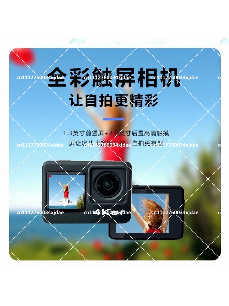Kamera sportowa 4K 60FPS z pod – Outdoor Adventure Video recenzja i cena