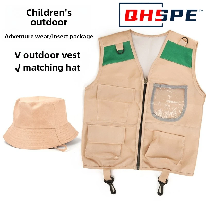 Dziecięca kamizelka i kapelusz – Outdoor Adventure Kit For Boys recenzja i cena