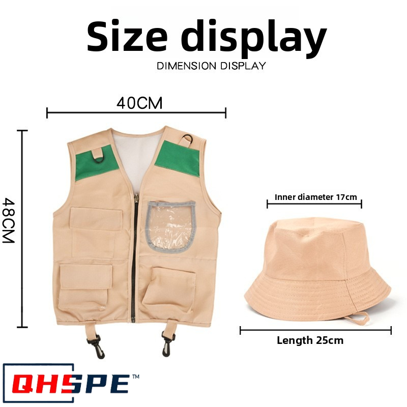 Dziecięca kamizelka i kapelusz – Outdoor Adventure Kit For Boys recenzja i cena