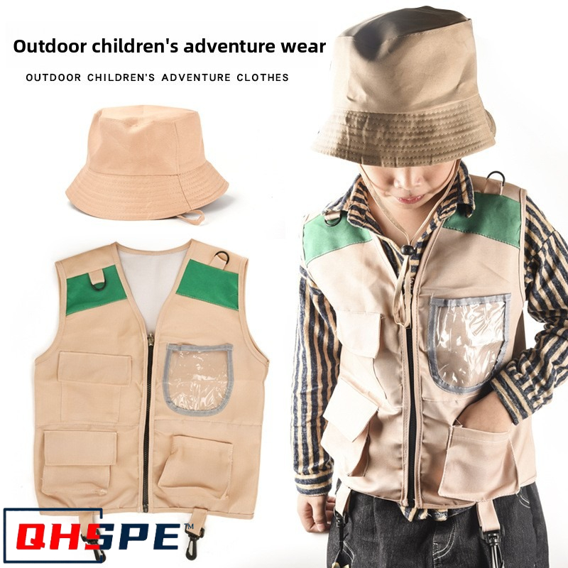 Dziecięca kamizelka i kapelusz – Outdoor Adventure Kit For Boys recenzja i cena